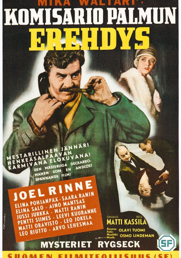 Elokuvajuliste: Komisario Palmun erehdys (1960)