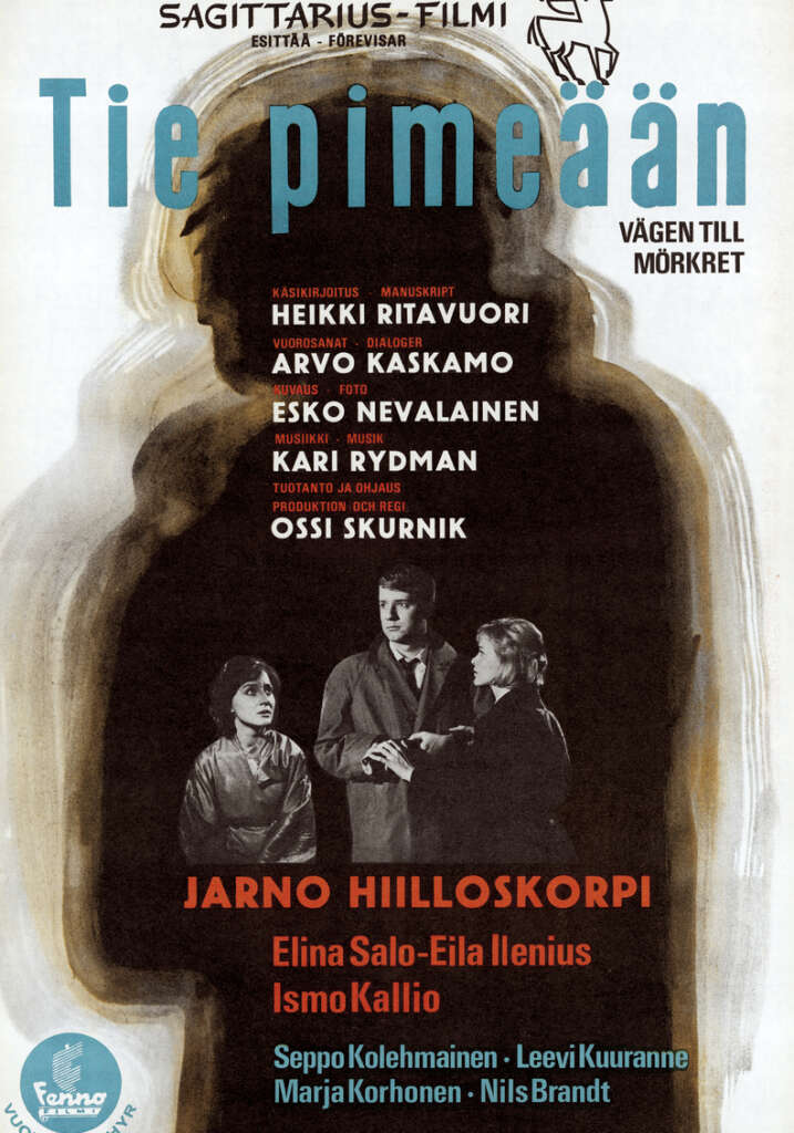 Elokuvajuliste: TIE PIMEÄÄN (1962)