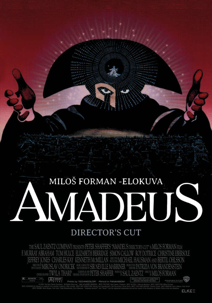 Elokuvajuliste: AMADEUS – OHJAAJAN VERSIO (1984)