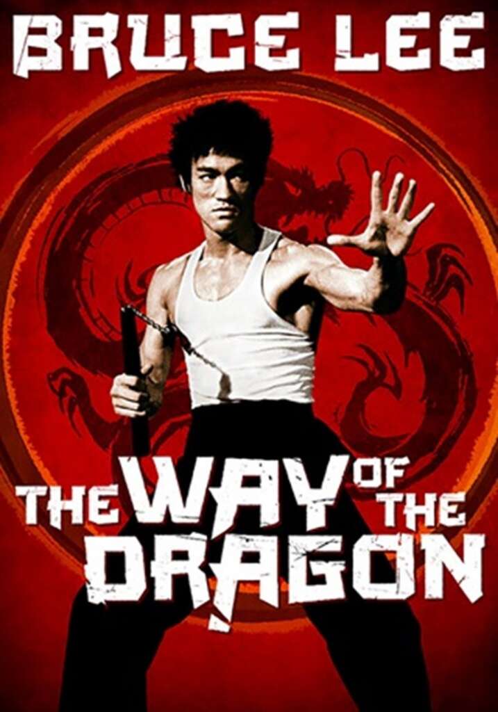 Elokuvajuliste: THE WAY OF THE DRAGON – LOHIKÄÄRMEEN TIE (1973)