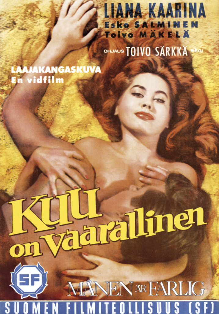 Elokuvajuliste: KUU ON VAARALLINEN (1961)