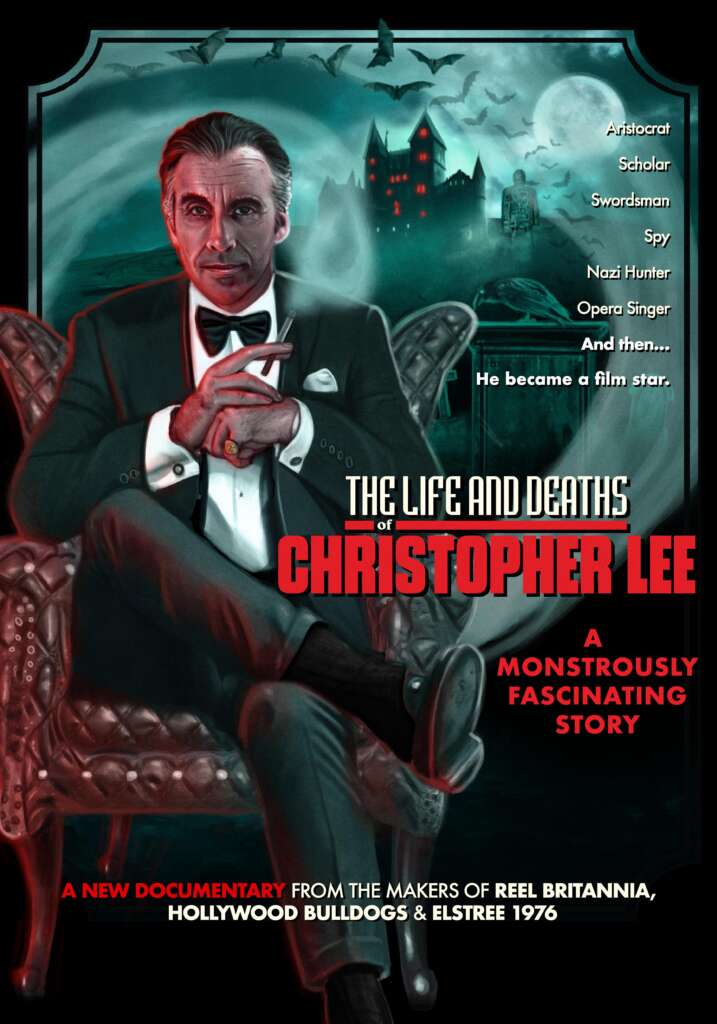 Elokuvajuliste: THE LIFE AND DEATHS OF CHRISTOPHER LEE (2024)