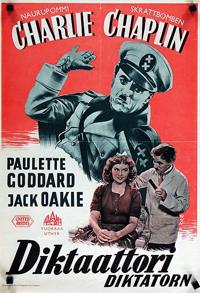 Elokuvajuliste: DIKTAATTORI (1940)