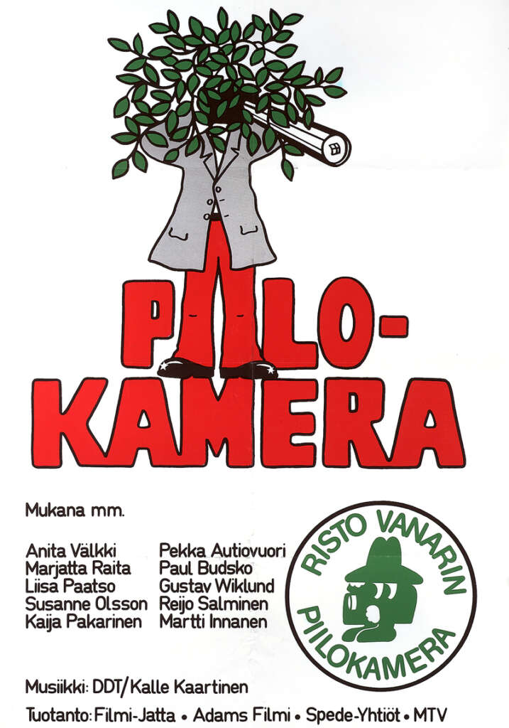 Elokuvajuliste: RISTO VANARIN PIILOKAMERA (1978)