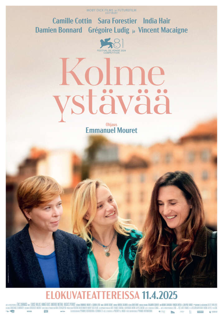 Elokuvajuliste: KOLME YSTÄVÄÄ (2025)