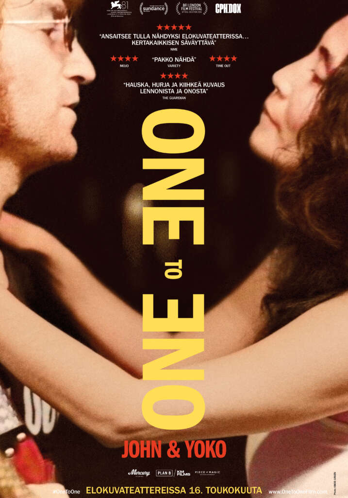 Elokuvajuliste: ONE TO ONE: JOHN & YOKO (2024)