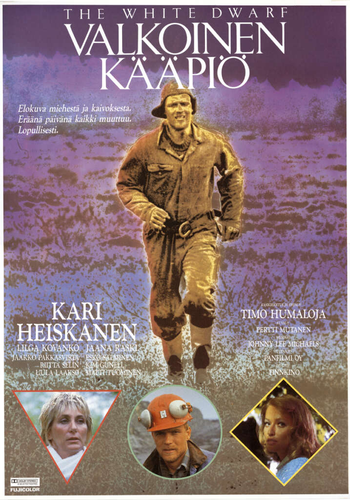 Elokuvajuliste: VALKOINEN KÄÄPIÖ (1986)