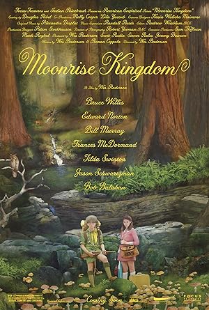 Elokuvajuliste: MOONRISE KINGDOM (2012)