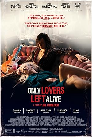Elokuvajuliste: Only Lovers Left Alive (2013)