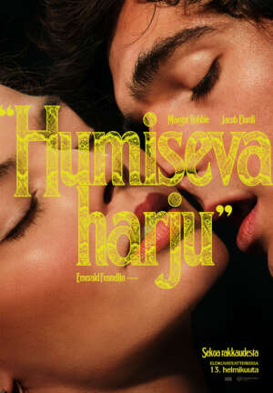 Elokuvajuliste: HUMISEVA HARJU (2026) - Näytökset: La 28.2. klo 21:15, Ke 4.3. klo 20:00, To 5.3. klo 17:00