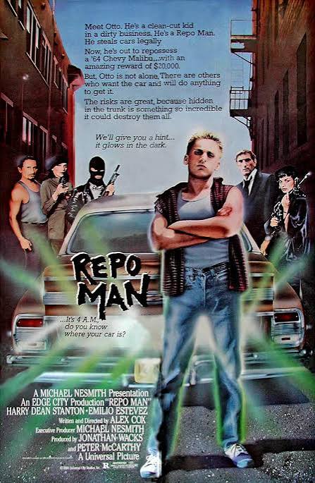 Elokuvajuliste: REPO MAN (1984)