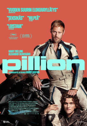 Elokuvajuliste: PILLION (2025) - Näytökset: Pe 27.2. klo 21:15, La 28.2. klo 19:00, To 5.3. klo 19:40