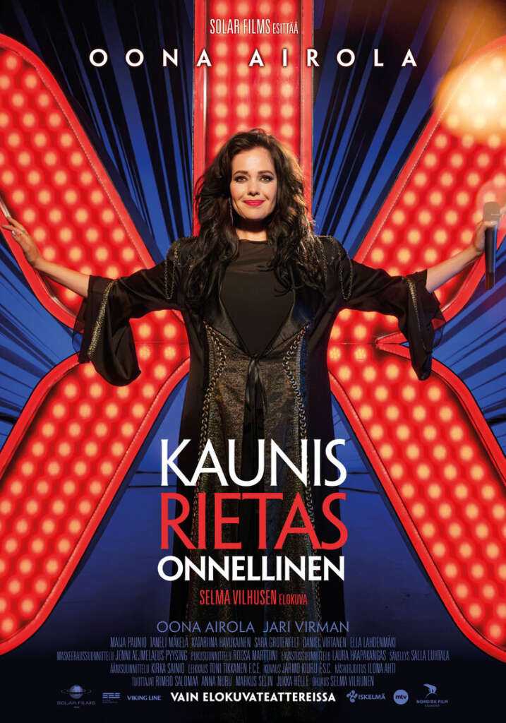 Elokuvajuliste: KAUNIS RIETAS ONNELLINEN (2026) - Näytökset: Ti 3.3. klo 17:15