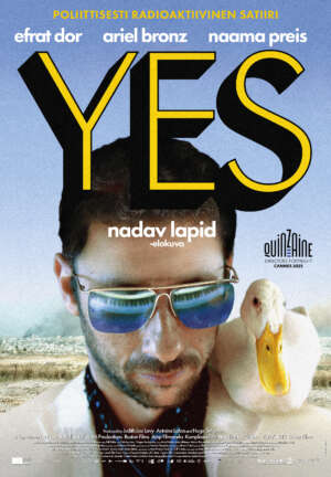 Elokuvajuliste: YES (2025) - Näytökset: La 9.5. klo 17:30, To 14.5. klo 20:00, La 16.5. klo 14:00, Su 17.5. klo 17:00