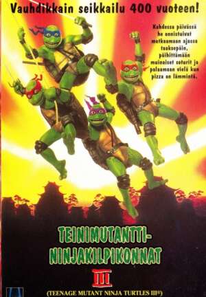 Elokuvajuliste: TEINIMUTANTTININJAKILPIKONNAT III (1993)