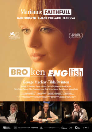 Elokuvajuliste: BROKEN ENGLISH (2025) - Näytökset: Su 17.5. klo 15:00