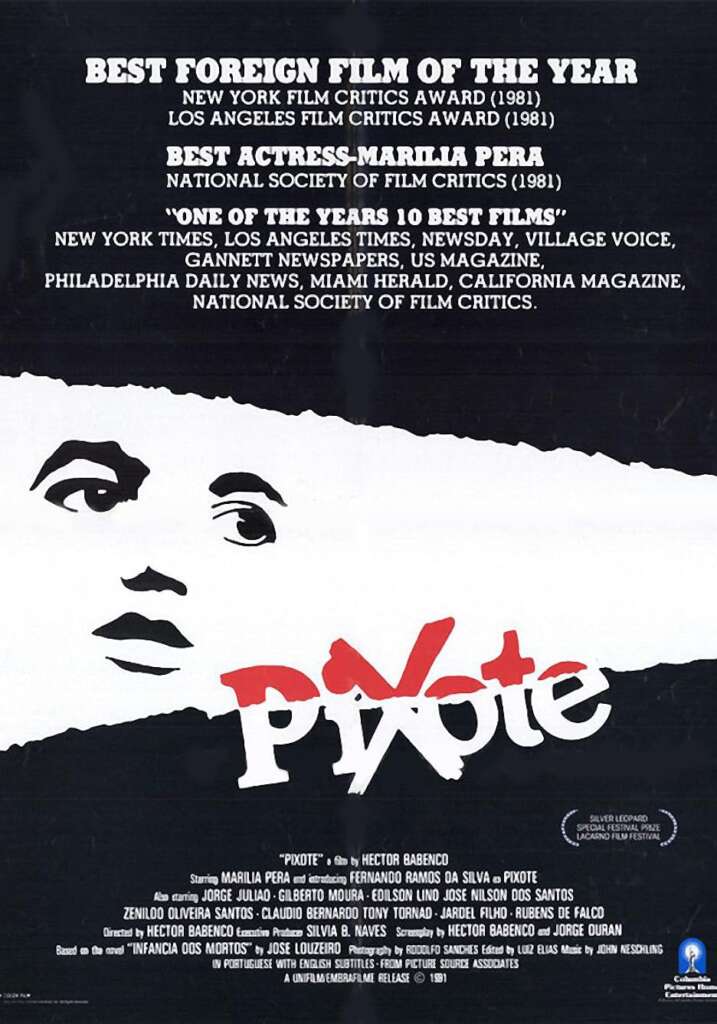 Elokuvajuliste: Pixote – heikomman laki (1980)