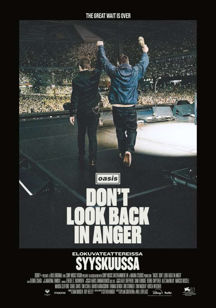 Elokuvajuliste: OASIS: DON'T LOOK BACK IN ANGER (2026)