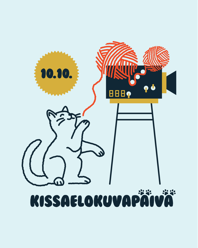 Elokuvajuliste: KISSAELOKUVAPÄIVÄ