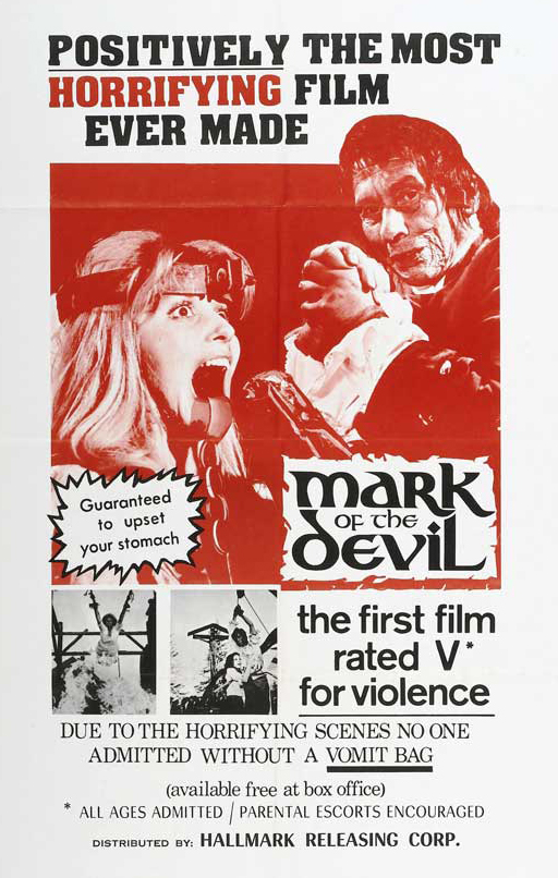 Elokuvajuliste: Mark of the Devil (1970)