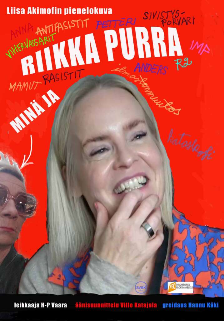 Elokuvajuliste: MINÄ JA RIIKKA PURRA (2026) - Näytökset: Pe 30.10. klo 18:00